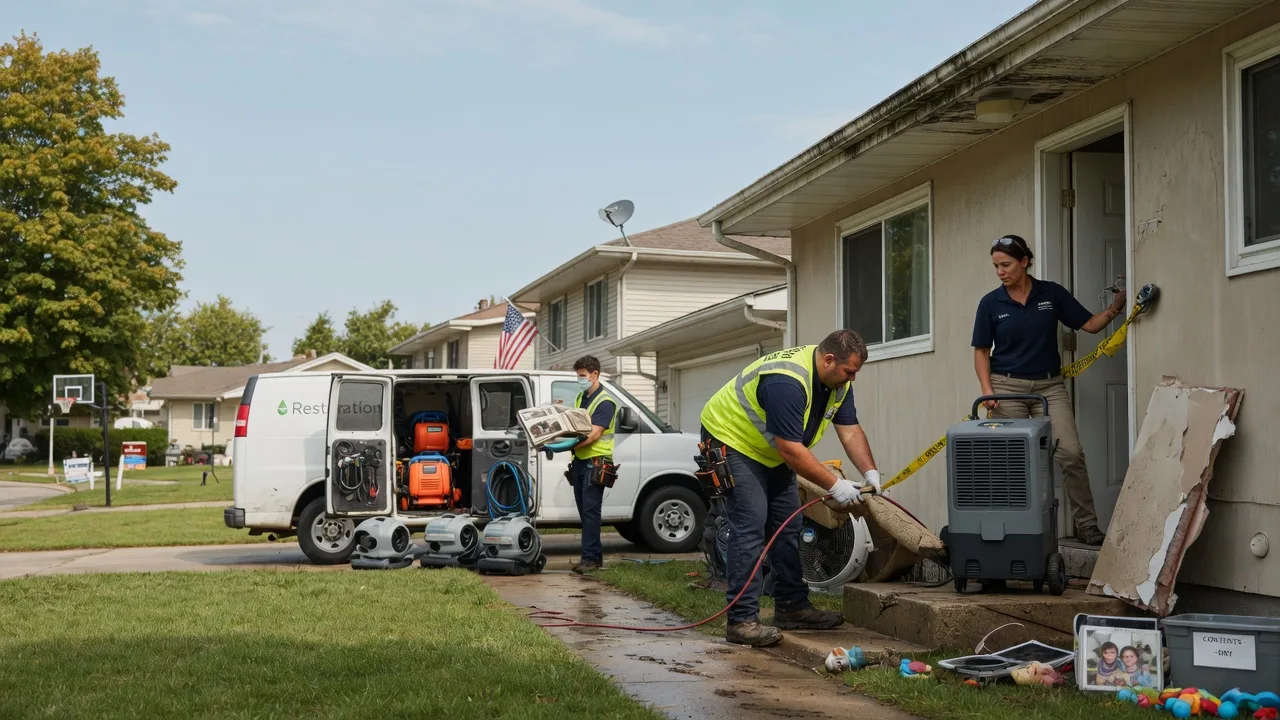 Water Damage Restoration in Minot Afb, ND near me